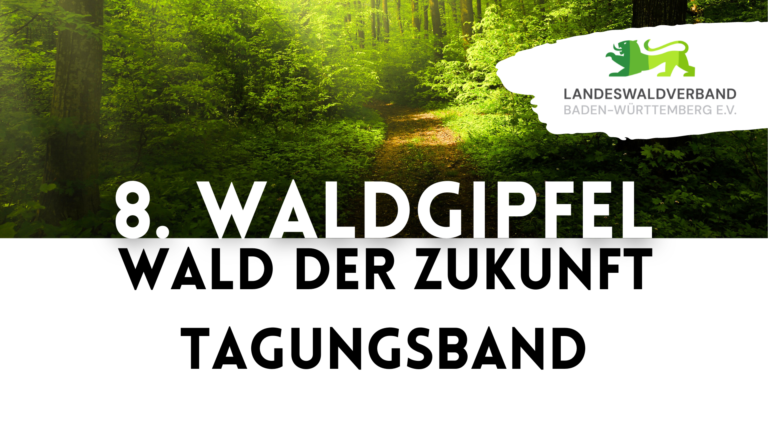 8. Waldgipfel - Tagungsband- Ergebnis