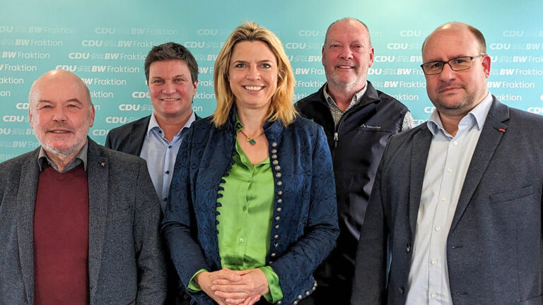 Landeswaldverband zu Gast bei Sarah Schweizer (CDU) im Landtag von Baden-Württemberg (30.01.2025)
