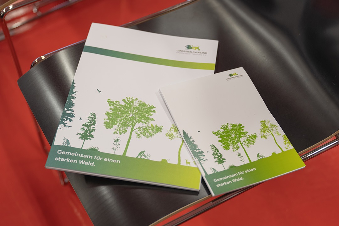 Messemappe des Landeswaldverbands
