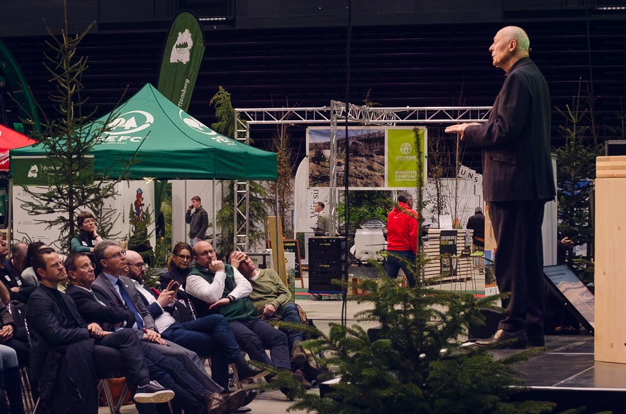 Hans Joachim Schellnhuber auf der FORST live 2026